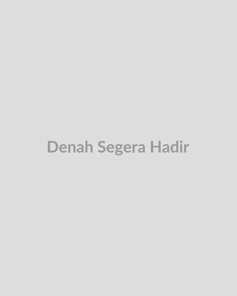 Denah Rumah Standar 4.5 x 14 Botanica Avenue Bintaro Jaya LT 63 LB 129